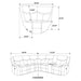 Sycamore Reclining Sectionals - Furniture Land (Milwaukee, WI)
