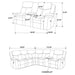 Sycamore Reclining Sectionals - Furniture Land (Milwaukee, WI)