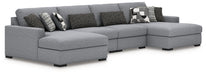 Bealton Sectional with Double Chaise - Furniture Land (Milwaukee, WI)