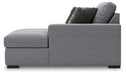 Bealton Sectional with Chaise - Furniture Land (Milwaukee, WI)
