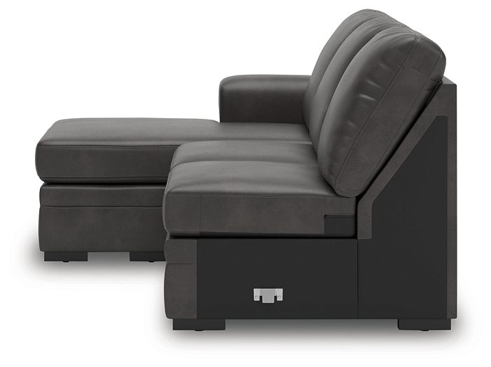 Lofton-Pike Sectional with Chaise - Furniture Land (Milwaukee, WI)