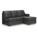 Lofton-Pike Sectional with Chaise - Furniture Land (Milwaukee, WI)