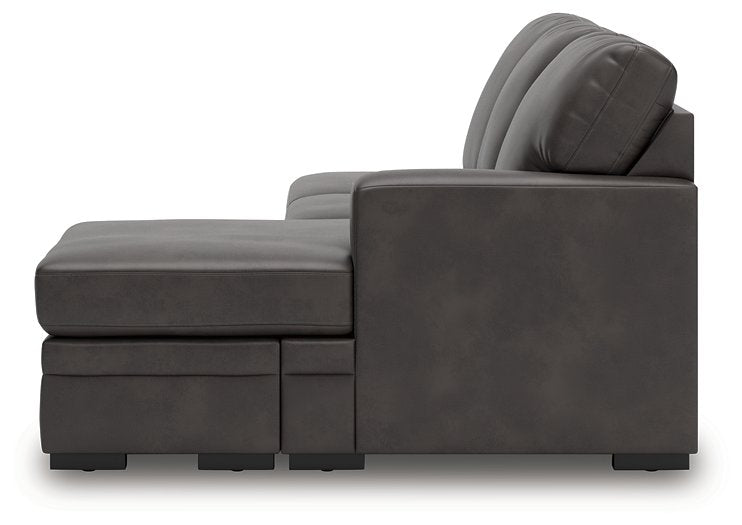 Lofton-Pike Sectional with Chaise - Furniture Land (Milwaukee, WI)