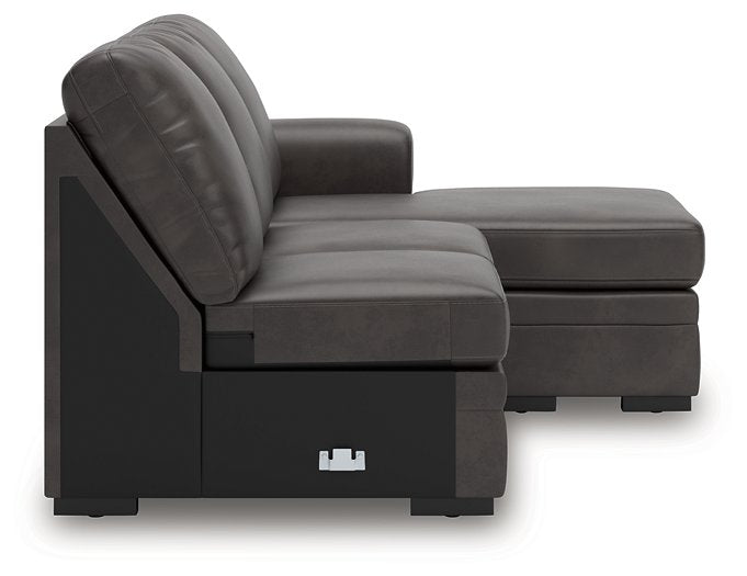 Lofton-Pike Sectional with Chaise - Furniture Land (Milwaukee, WI)