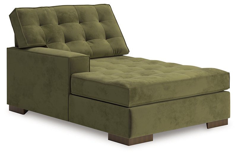 Caspian-Town Sectional with Chaise - Furniture Land (Milwaukee, WI)