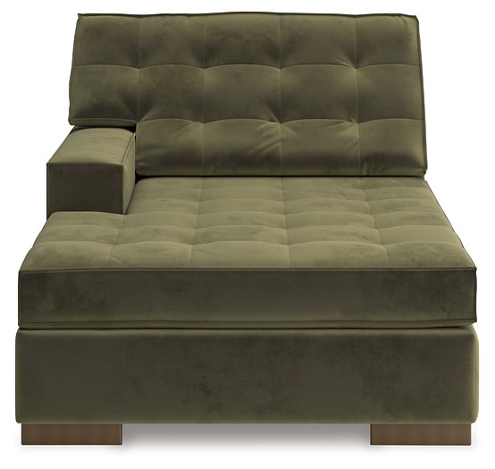 Caspian-Town Sectional with Chaise - Furniture Land (Milwaukee, WI)