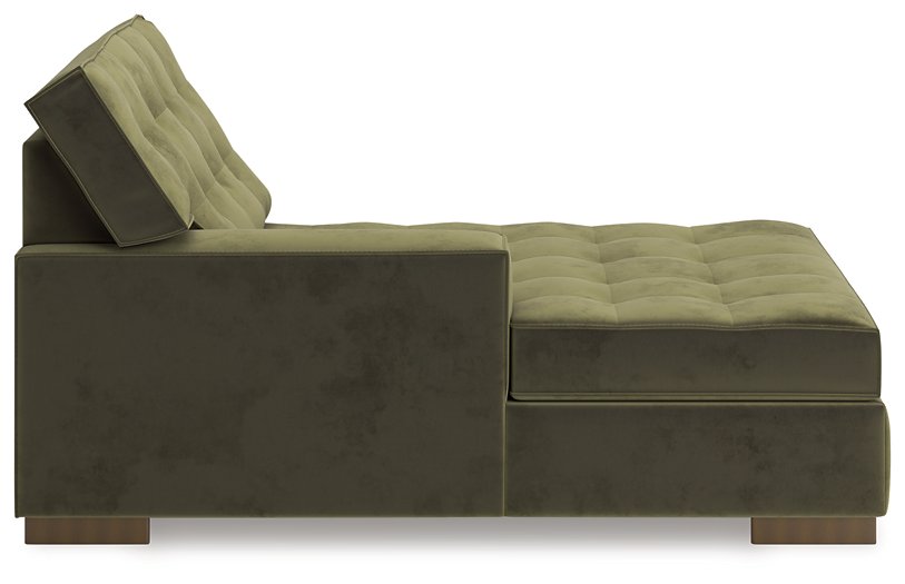 Caspian-Town Sectional with Chaise - Furniture Land (Milwaukee, WI)