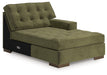 Caspian-Town Sectional with Chaise - Furniture Land (Milwaukee, WI)