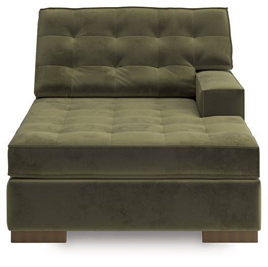 Caspian-Town Sectional with Chaise - Furniture Land (Milwaukee, WI)