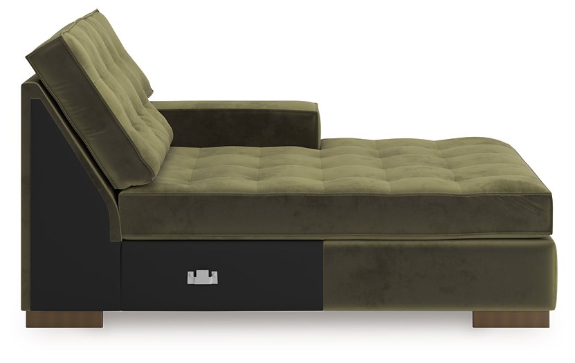 Caspian-Town Sectional with Chaise - Furniture Land (Milwaukee, WI)