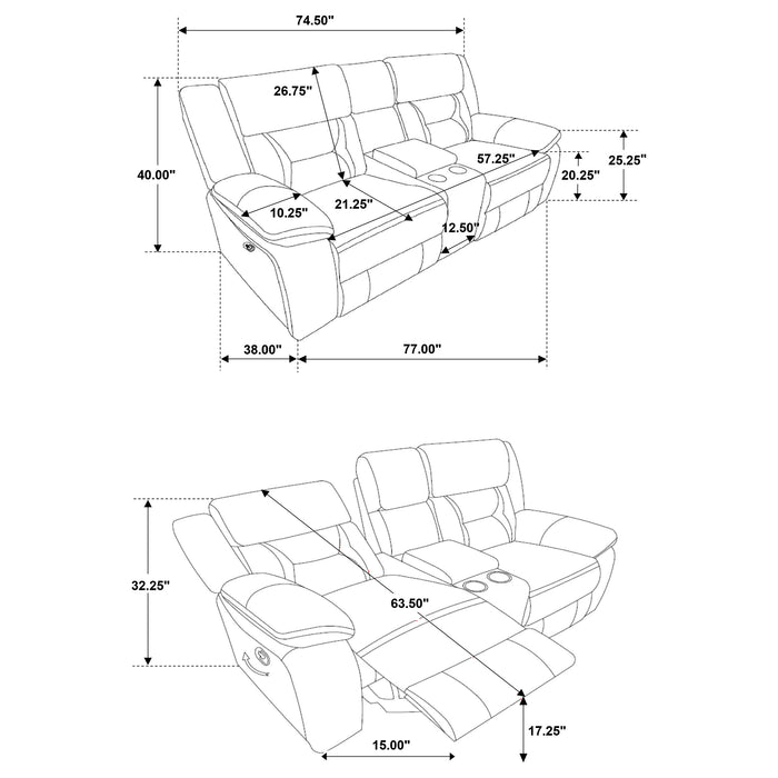 Greer Reclining 3 Pc Sets - Furniture Land (Milwaukee, WI)