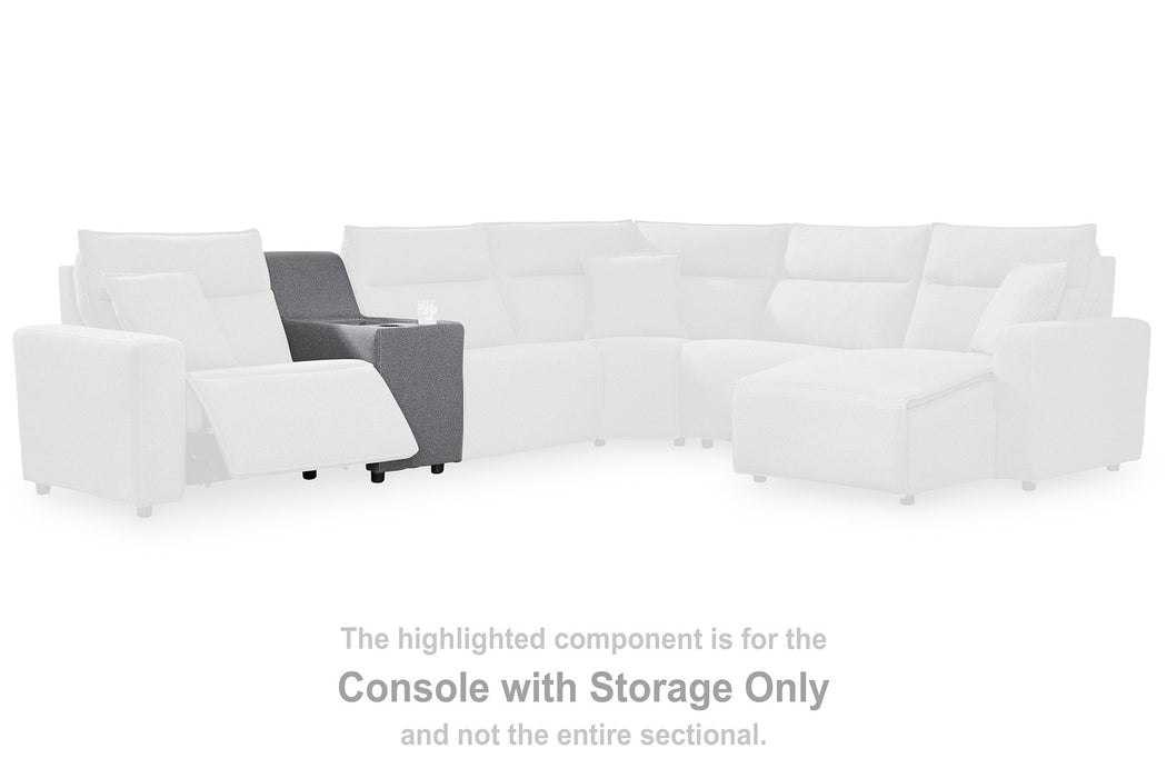 Modmax Power Reclining Sectional with Chaise - Furniture Land (Milwaukee, WI)