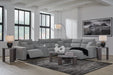 Modmax Power Reclining Sectional with Chaise - Furniture Land (Milwaukee, WI)