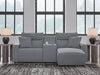 Modmax Power Reclining Sectional with Chaise - Furniture Land (Milwaukee, WI)