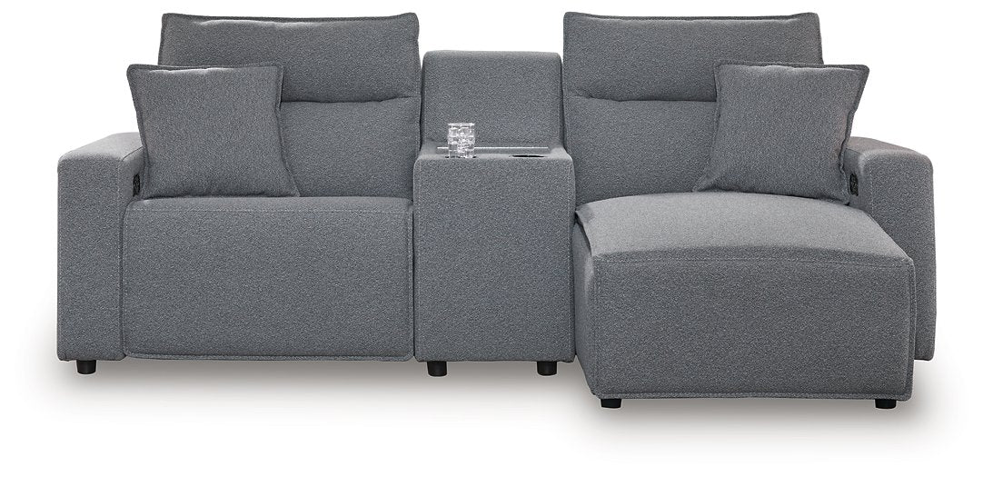 Modmax Power Reclining Sectional with Chaise - Furniture Land (Milwaukee, WI)