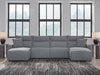 Modmax Power Reclining Sectional with Chaise - Furniture Land (Milwaukee, WI)