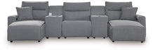 Modmax Power Reclining Sectional with Chaise - Furniture Land (Milwaukee, WI)