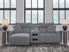 Modmax Power Reclining Sectional with Chaise - Furniture Land (Milwaukee, WI)