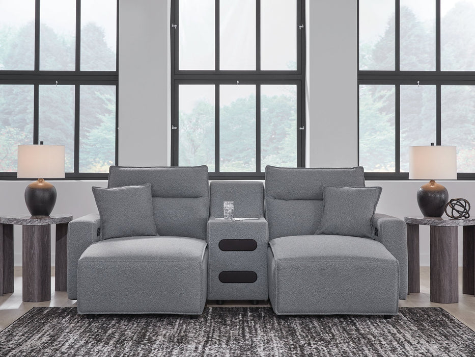 Modmax Power Reclining Sectional with Chaise - Furniture Land (Milwaukee, WI)
