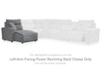 Modmax Power Reclining Sectional with Chaise - Furniture Land (Milwaukee, WI)