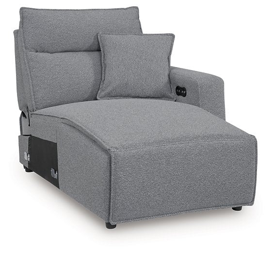 Modmax Power Reclining Sectional with Chaise - Furniture Land (Milwaukee, WI)