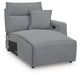 Modmax Power Reclining Sectional with Chaise - Furniture Land (Milwaukee, WI)