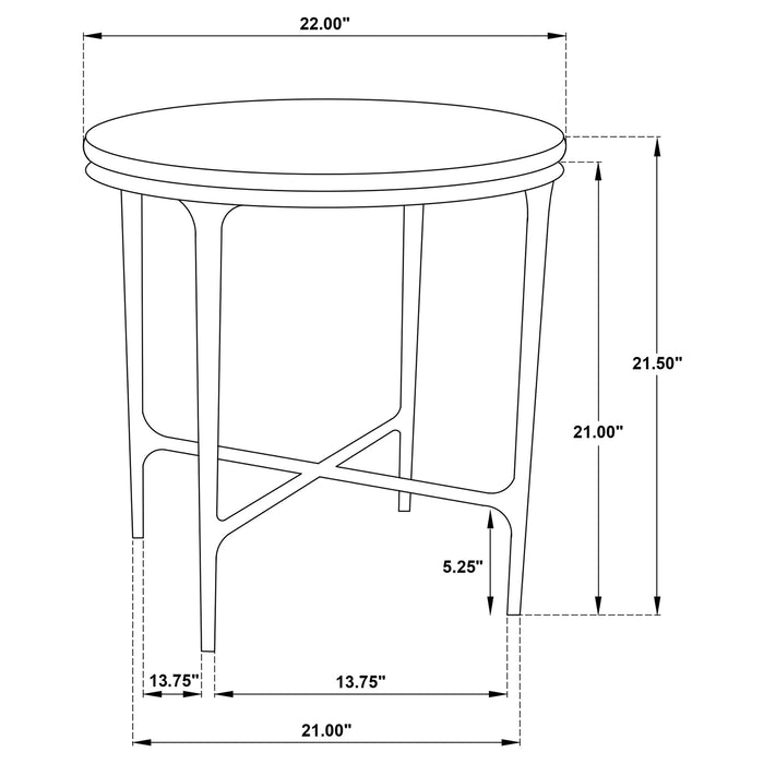 Hermas Coffee Table Set