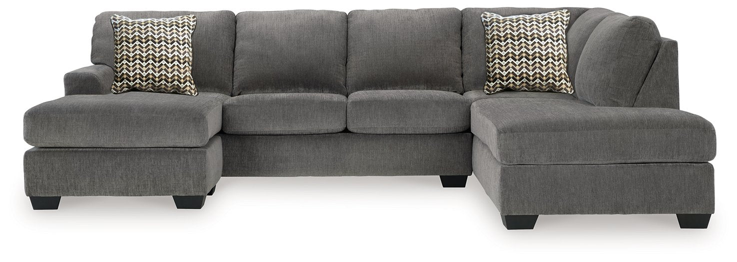 Riverfield Sectional with Chaise - Furniture Land (Milwaukee, WI)