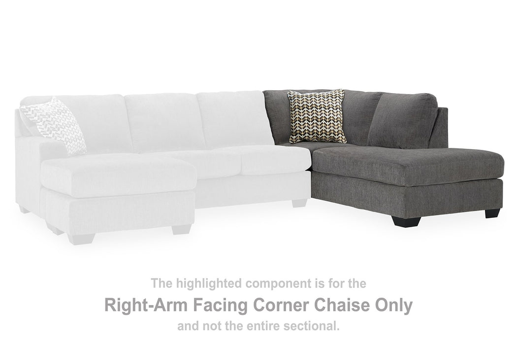Riverfield Sectional with Chaise - Furniture Land (Milwaukee, WI)
