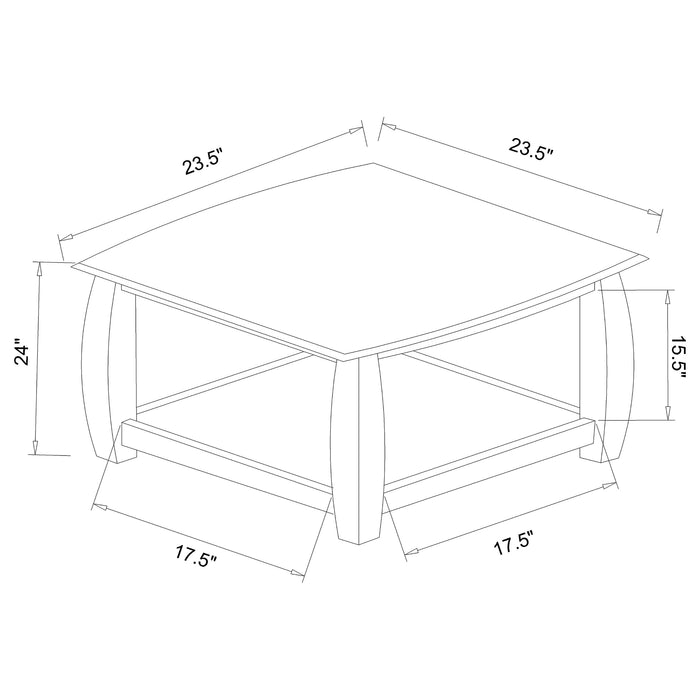Dixon 3 Pc Table Sets - Furniture Land (Milwaukee, WI)