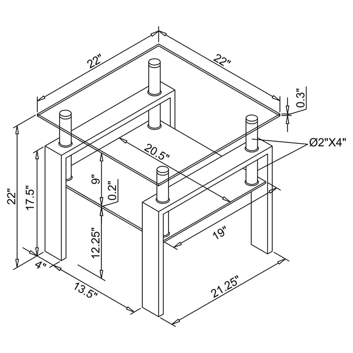 Dyer Coffee Table Sets - Furniture Land (Milwaukee, WI)