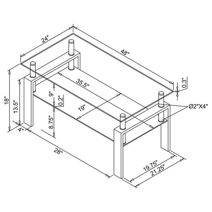 Dyer Coffee Table Sets - Furniture Land (Milwaukee, WI)