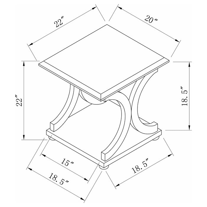 Shelly Coffee Table Sets - Furniture Land (Milwaukee, WI)