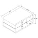 Elana Coffee Table Sets - Furniture Land (Milwaukee, WI)