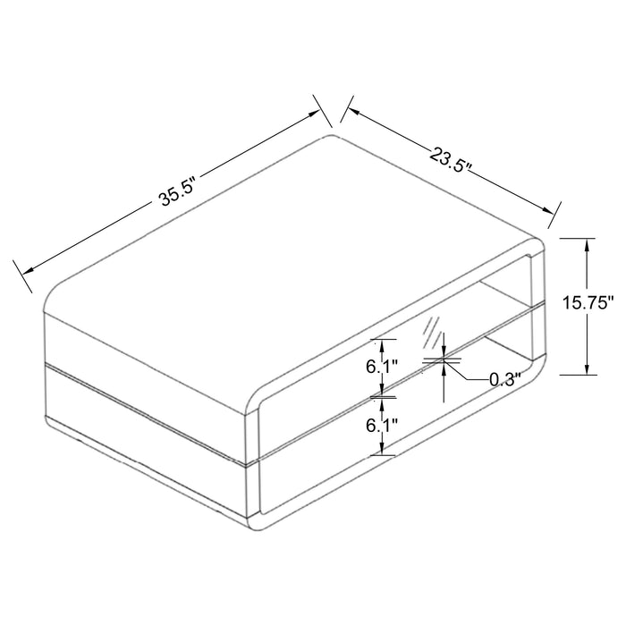Elana Coffee Table Sets - Furniture Land (Milwaukee, WI)