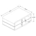 Elana Coffee Table Sets - Furniture Land (Milwaukee, WI)