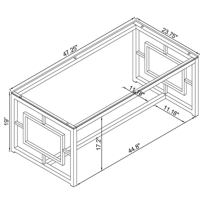 Merced Coffee Table Sets - Furniture Land (Milwaukee, WI)