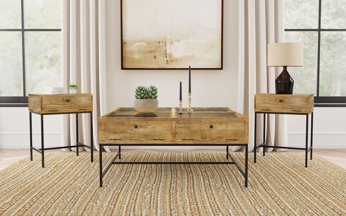 Stephie Coffee Table Sets - Furniture Land (Milwaukee, WI)