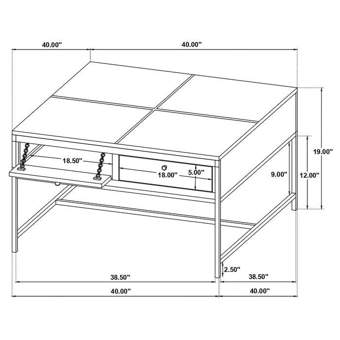 Stephie Coffee Table Sets - Furniture Land (Milwaukee, WI)