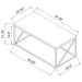 Birdie Coffee Table Sets - Furniture Land (Milwaukee, WI)