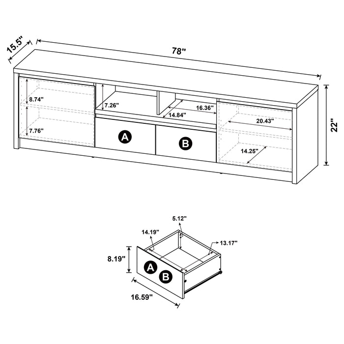 Winfield TV Stands - Furniture Land (Milwaukee, WI)