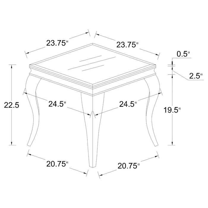 Carone Coffee Table Sets - Furniture Land (Milwaukee, WI)