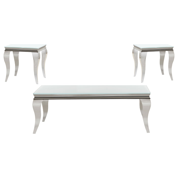 Carone Coffee Table Sets - Furniture Land (Milwaukee, WI)