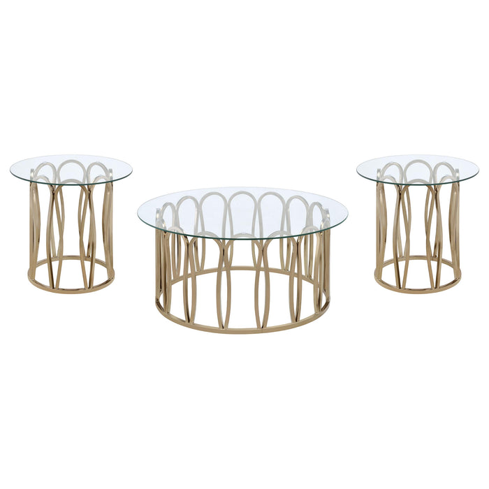 Monett Coffee Table Sets - Furniture Land (Milwaukee, WI)