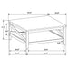 Hollis Coffee Table Sets - Furniture Land (Milwaukee, WI)