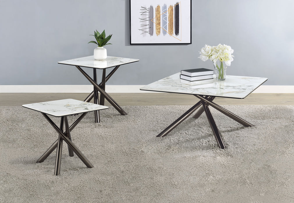 Carvell Coffee Table Sets - Furniture Land (Milwaukee, WI)