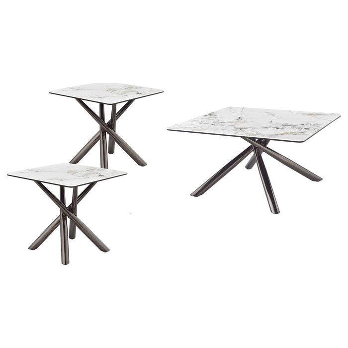 Carvell Coffee Table Sets - Furniture Land (Milwaukee, WI)