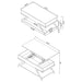 Marcia Coffee Table Sets - Furniture Land (Milwaukee, WI)