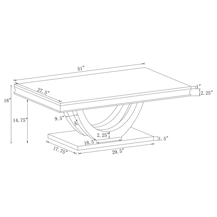Kerwin Coffee Table Sets - Furniture Land (Milwaukee, WI)