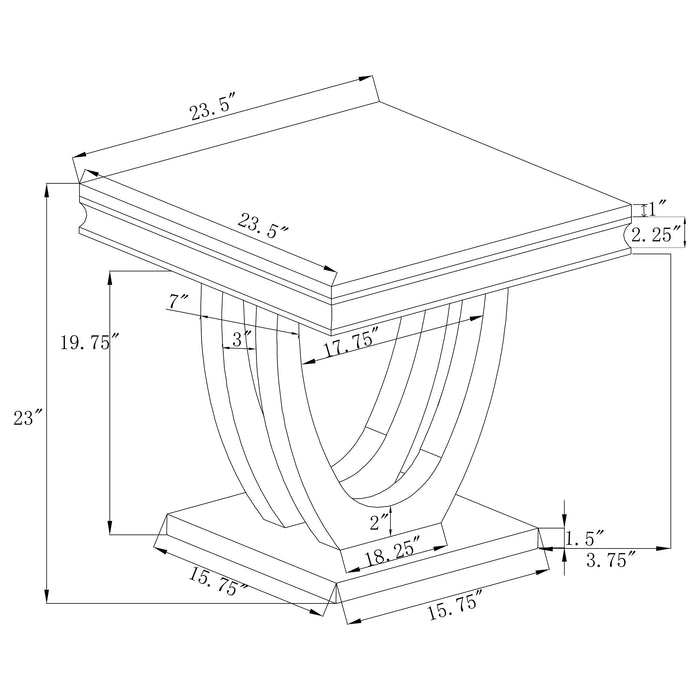Kerwin Coffee Table Sets - Furniture Land (Milwaukee, WI)
